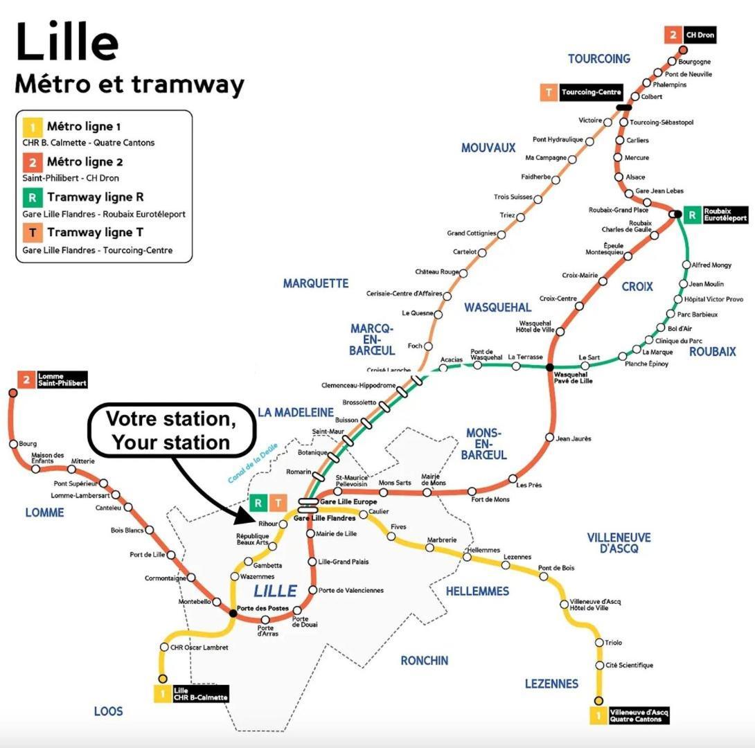 Lille Centre - Nice And Functional Studio 외부 사진